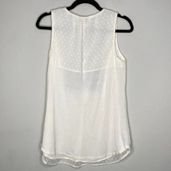 Anthropologie One September Beaded Tunic Blouse - Picture 6 of 10